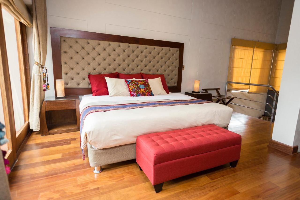 Intiterra Apart Hotel Villas Urubamba Exteriör bild